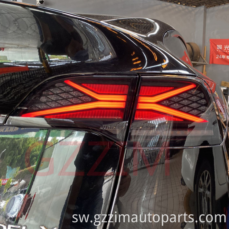 Car Abs Plastic Led Rear Tail Lamp Fortesla Model 3 Model Y 2017 20222